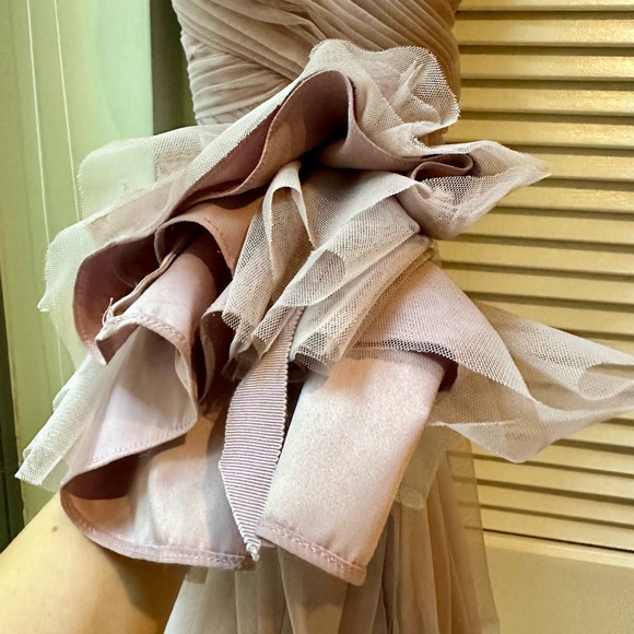 BHLDN Hitherto bridesmaid dress with lace in dusty rose - Picture 10 of 11